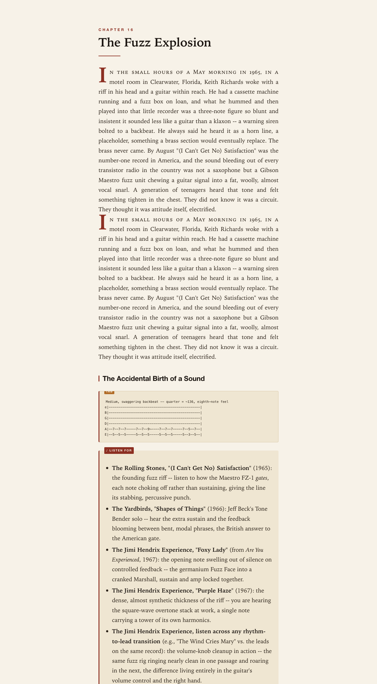A typeset spread from the book, with chapter prose and an inline diagram